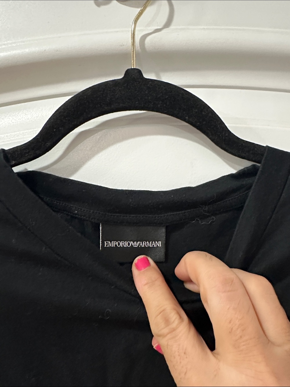 Emporio Armani Black Logo Graphic Tee ⚽️ - Picture 2 of 7